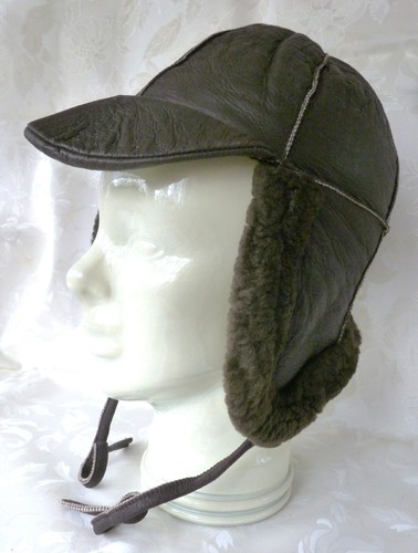 Ledermütze winter mütze m - ledermütze,,