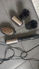 Rotierender Haartrockner Babyliss 3 Bürsten Lockenbürste Glätter