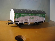 ROCO  H0 48045 Bier- KÜHLWAGEN  PLZENSKY GAMBRINUS PILSNER  H0, KKK