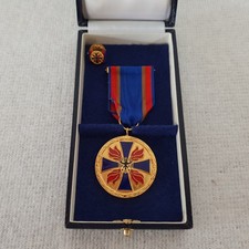 Abzeichen / Anstecknadel / Deutscher Feuerwehrverband / Goldenes Ehrenabzeichen