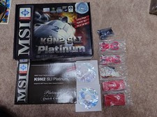 RARE MSI K9N2 Platinum BOX CD