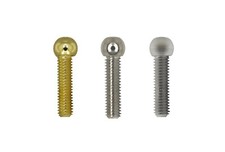 Kugelkopfschraube M4 Messing