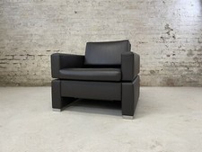 Brühl Tomo / Leder Sessel / Braun Funktion Relax Gemütlich Lounge Komfort Design