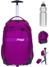 Schultrolly Mädchen Elephant Signature Trolley Schulrucksack 12994 Wild Berry f