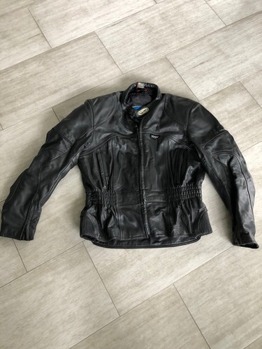 Lederjacke biker top erhalten - lederjacke,
