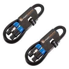 2x PA-Lautsprecherkabel