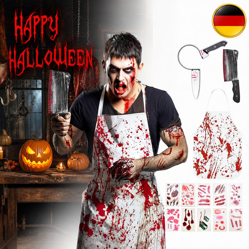 Metzger kostüm halloween - metzger,