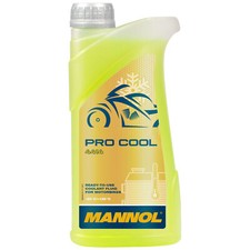 Pro Cool Kühlflüssigkeit gelb MANNOL 1 Liter Frostschutz Motorrad Roller Quad