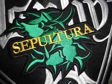 Sepultura Shape Patch Thrash