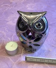 windlicht eule keramik