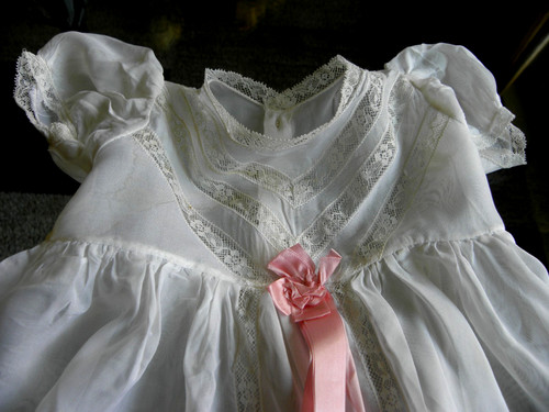 Altes taufkleid feiner - altes,