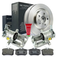 2x Bremssattel Bremsscheiben