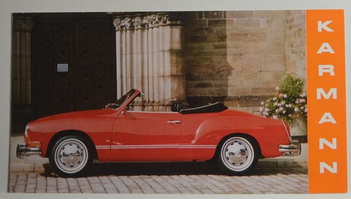 Kleiner karmann prospekt - prospekt, vw