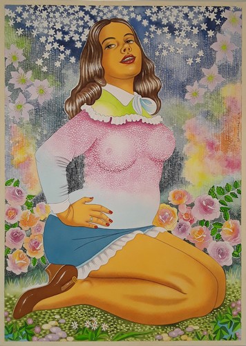 Erotik großes aquarell x - erotik,,