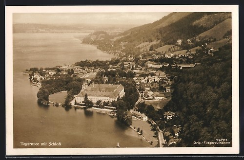 Tegernsee ansichtskarte - tegernsee,,