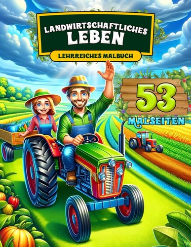 Malbuch kinder jahre - malbuch, 6-12