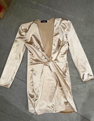Cbr damen minikleid satin - damen,