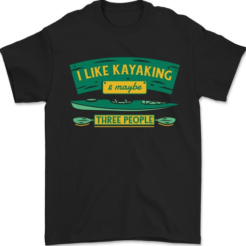 Ich mag kayakfahren - ich,
