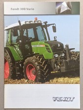 FENDT 300 Vario 313 312 311 310 309 Traktoren Prospekt Bulldog Schlepper