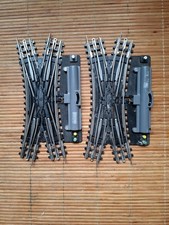 2x Trix Express H0 elektrische Kreuzungsweichen