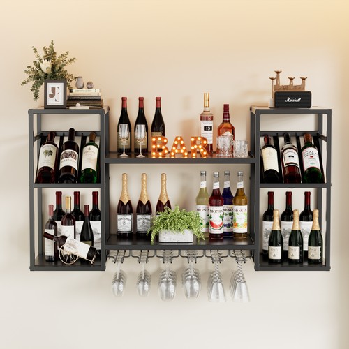 Weinregal wandmontiert 120 - , x