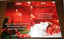 6 Romane Julia Weihnachten, 2015 und 2016, Romanhefte Taschenbuchformat zh175D