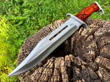 MESSER BOWIE KNIFE HUNTING JAGDMESSER BUSCHMESSER GÜRTELMESSER