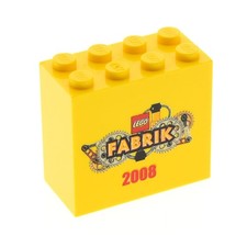 1x Lego Building Brick 2x4x3