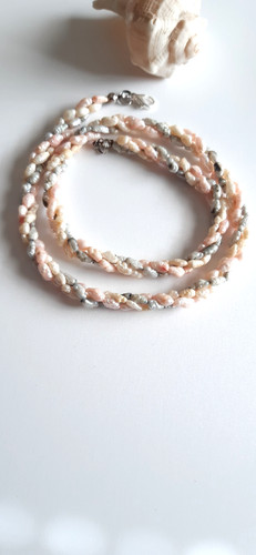 Vintage echte perlen - vintage,, perlen-kette