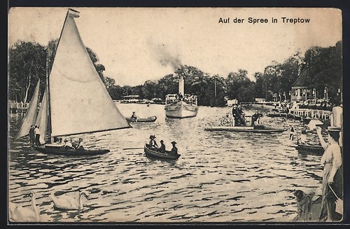 Ansichtskarte berlin treptow - ansichtskarte, berlin-treptow