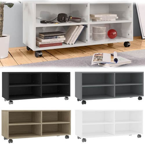 Schrank lowboard mit rollen - tv,