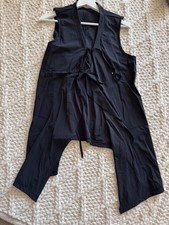 Wunderschöne ärmellose Weste der Marke Marithé und François Girbaud, schwarz, M