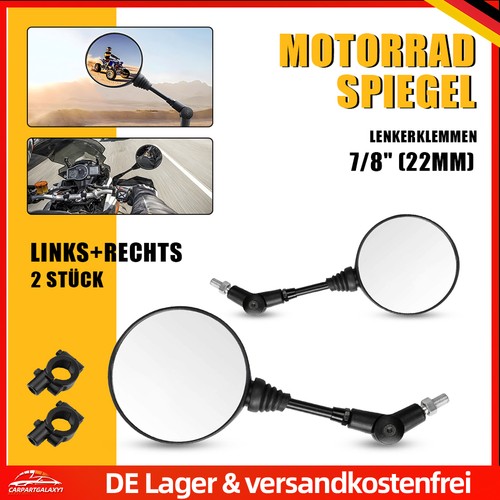 Paar 360 motorrad spiegel - 1,