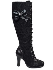 DemoniaCult Damen Stiefel Glam