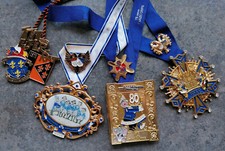 Karnevalsorden KÖLN - 4 TOP Exemplare- Elferrat- Blaue- Bürgergarde- Luftflotte