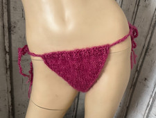 !! DICKE Mohair Wolle ! sexy Tanga ! ACHTUNG !!