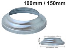 Zink Standrohrkappe hoch 100 x