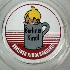 Vintage Glass Ashtray Berliner