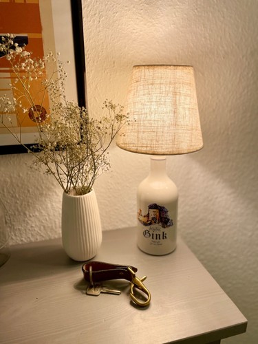 Tischlampe aus steingut gin - tischlampe,