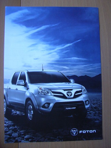 Foton tunland china prospekt - tunland,