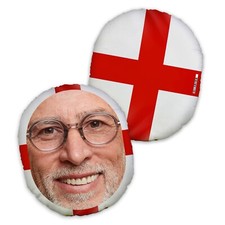 England Flagge - MUSH CUSH™ Individuelles Foto Kissen - Gesichtskissen