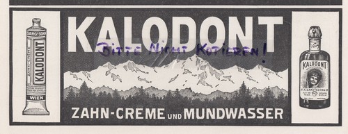 Wien werbung 1916 - 1916,, a