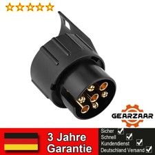 7 Polig auf 13 Polig Adapter/Anhängerkupplung für Pkw Kfz und LKW Auto zu Hänger