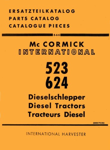 Ersatzteilkatalog ihc 523 624 - ihc,