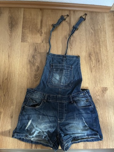Jeans latzhose kurz - jeans, sommer