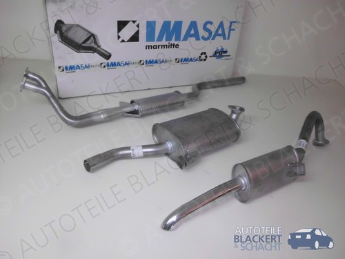 Imasaf auspuffanlage komplett - imasaf,