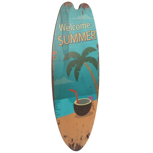Deko schild surfboard beachbar - schild,