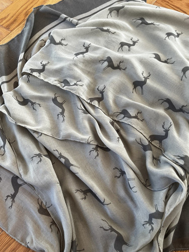 Purset schal damen hirschmotiv - schal,