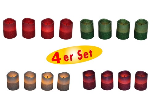 Led kerzen 4er - led,