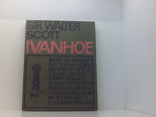 Ivanhoe sir walter scott die - walter, scott.